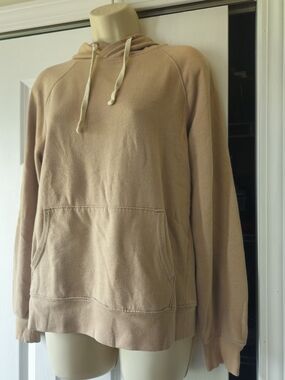SO Women's Hooded Pullover Sweatshirt - Tan